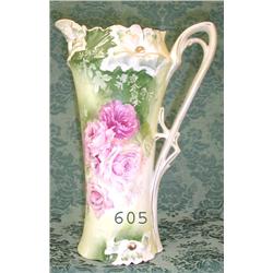 RS Prussia RM RSP Carnation mold 11" tankard pitch