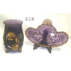 Purple Croesus celery (stress lines in