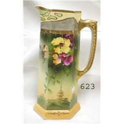 12 ½" Royal Nippon 6-sided tankard with