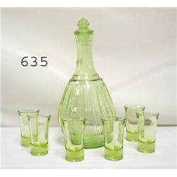 Green depression liquor wet with 6 shot