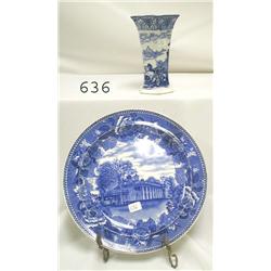 Wedgwood 9" Mount Vernon plate (age cra