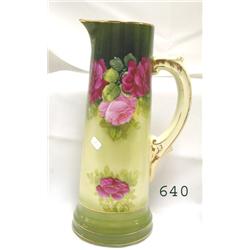 13 ½" P.T. Bavaria tankard with roses a