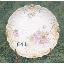 8 ½" Germany satin finish plate wit scr