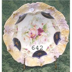 Cobalt decorated IPF Germany bowl with