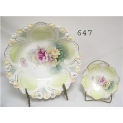 RS Prussia RM RSP 6 pc. Berry set with roses - 5 d