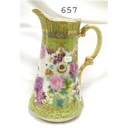 Oriental China Nippon 11" floral water