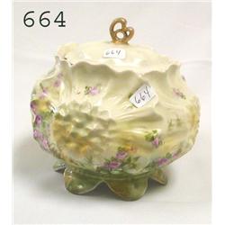 RS Prussia RM RSP Sunflower mold cracker jar
