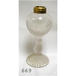 6 ¾" crystal oil lamp