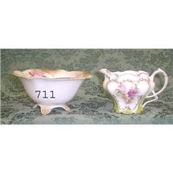 RS Prussia RM RSP 4-footed rose decorated bonbon w