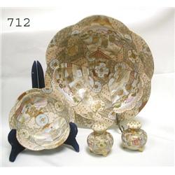 Royal Satsuma Nippon gold dec. berry se