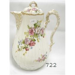 LS&S Limoges France chocolate pot with