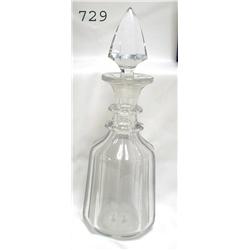 13&rsquo; paneled decanter with spear point t