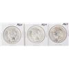 Image 1 : Lot of (3) 1924 $1 Peace Silver Dollar Coins