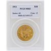 Image 1 : 1911 $10 Indian Head Eagle Gold Coin PCGS MS62