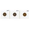 Image 1 : Lot of (3) Indian Head Cent Coins