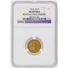 Image 1 : 1914 $2 1/2 Indian Head Quarter Eagle Gold Coin NGC AU Details
