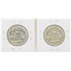 Image 2 : Lot of 1953 & 1953-D Franklin Half Dollar Silver Coins