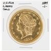 Image 1 : 1899-S $20 Liberty Head Double Eagle Gold Coin