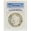 Image 1 : 1880-S $1 Morgan Silver Dollar Coin PCGS MS65