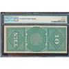 Image 2 : 1869 $10 Rainbow Legal Tender Note Fr.96 PMG Gem Uncirculated 65EPQ