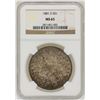 Image 1 : 1881-S $1 Morgan Silver Dollar Coin NGC MS65