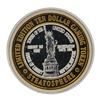 Image 2 : .999 Silver Stratosphere Las Vegas, Nevada $10 Casino Limited Edition Gaming Tok