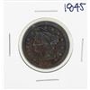 Image 1 : 1845 Braided Hair Large Cent Coin