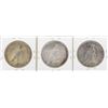 Image 2 : Lot of (3) 1926-S $1 Peace Silver Dollar Coins