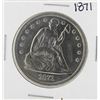 Image 1 : 1871 Liberty Seated Silver Dollar Coin