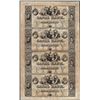 Image 1 : Uncut Sheet of 1800's $50 Canal Bank Obsolete Notes