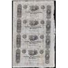 Image 2 : Uncut Sheet 1863 Bank of Augusta Obsolete Civil War Era Notes