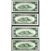 Image 2 : Lot of (4) 1934C $10 Federal Reserve Notes