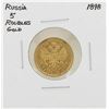 Image 1 : 1898 Russia 5 Roubles Gold Coin