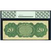 Image 2 : 1863 $20 Legal Tender Note Fr.126b PCGS Choice About New 55