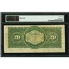 Image 2 : 1864-65 $20 Compound Interest Treasury Note Fr.191a PMG Very Fine 25 Net