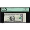 Image 1 : 1988A $1 Federal Reserve Note ERROR End of Roll & Misaligned PCGS Extremely Fine