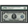 Image 1 : 1914 $20 Federal Reserve Note Boston Fr.966 PMG Very Fine 25