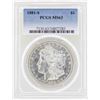 Image 1 : 1881-S $1 Morgan Silver Dollar Coin PCGS MS63