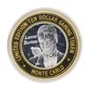 Image 2 : .999 Silver Monte Carlo Las Vegas, Nevada $10 Casino Limited Edition Gaming Toke