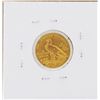 Image 2 : 1908 $2 1/2 Indian Head Quarter Eagle Gold Coin