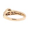 Image 3 : 14KT Rose Gold 0.50 ctw Diamond Ring