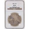 Image 1 : 1881-S $1 Morgan Silver Dollar Coin NGC MS66