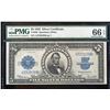 Image 1 : 1923 $5 Porthole Silver Certificate Note Fr.282 PMG Gem Uncirculated 66EPQ
