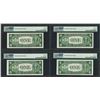 Image 2 : Lot of (4) Consecutive 1935C $1 Silver Certificate Notes PMG Choice Uncirculated