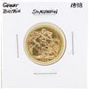 Image 1 : 1898 Great Britain Sovereign Gold Coin