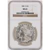 Image 1 : 1881-S $1 Morgan Silver Dollar Coin NGC MS65