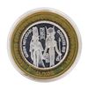 Image 1 : .999 Silver Luxor Las Vegas, Nevada $10 Casino Limited Edition Gaming Token