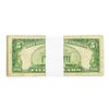 Image 2 : Lot of (14) 1934 $5 Federal Reserve Notes Light Green Seal