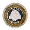 Image 2 : .999 Silver Lady Luck Casino Bettendorf, Iowa $10 Limited Edition Gaming Token