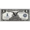 Image 1 : 1899 $1 Black Eagle Silver Certificate STAR Note